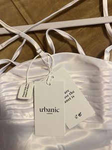White satin top