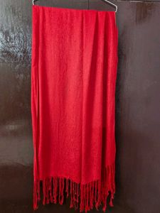 Red Stole For Winter