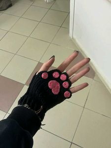 Crochet Paw 🐾 Gloves