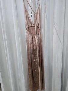 Satin Purple Gown
