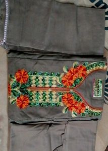 Elegant Embroidered Kurta Set