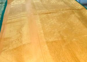 New Banarasi Zari Floral Work Short Dupatta