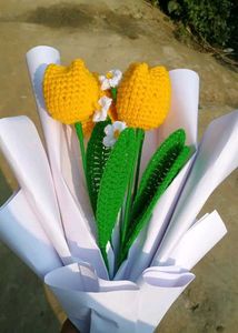 Crochet Tulip Bouquet 💐💐💐