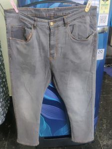 🤯499💥 Sale Gray Denim Jeans