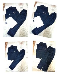 Three Piece Casual Waist Coat Set