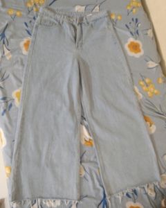 Wide Leg High Waist Jeans