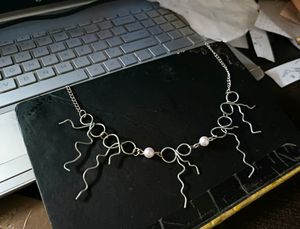 Bowified Coquette Necklace