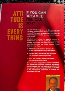 SELF HELP BOOK : Attitude Is Everything