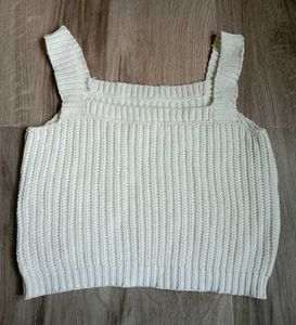 Knitted Crop Top.