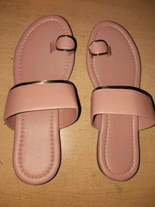 Pink Toe Ring Sandals