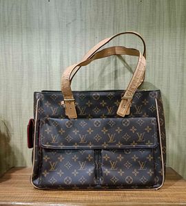 Louis Vuitton Brown Monogram Tote Bag
