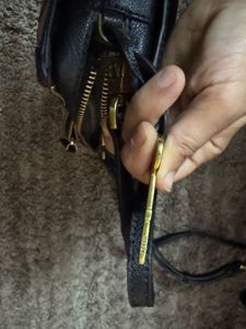 Fossil leather Crossbody Bag - with og key