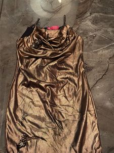 Party ware bronze dress for baby
