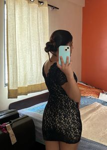 Mini Black Dress🪩