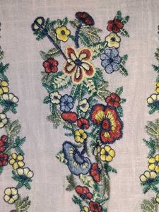 Embroidered Floral Top