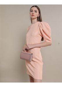 Balloon sleeves dress