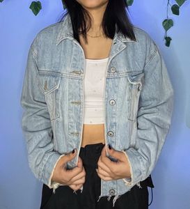 Distressed Denim Jacket