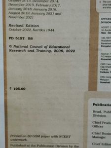 Class 10 Science Textbook (English Medium)