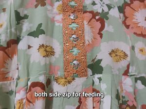 feeding gown