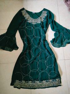 Elegant Green Kurta Set