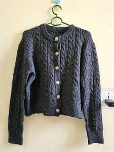 Charcoal Cardigan