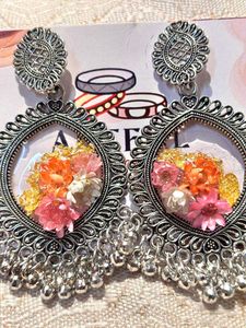 3d floral jhumke pack of 1