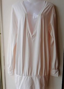 Elegant White Long Sleeve Top