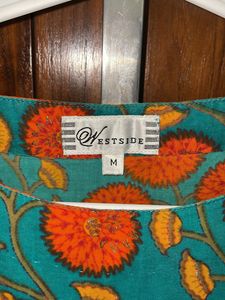 Floral Short Kurta