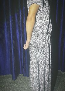 Midi Cℎeetah Print Dress ֶָ֢.