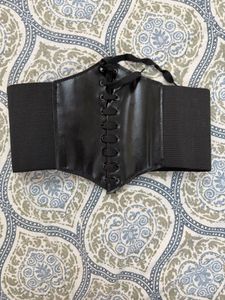 Lace-Up Corset Belt
