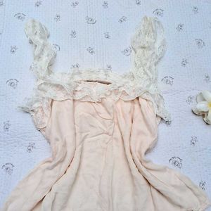 Coquette Printerest Lace Top