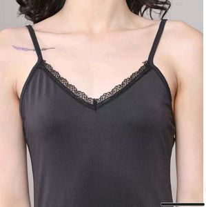 Shein Adjustable Spaghetti Strap Lace Trim Chemise