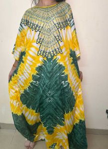 Tie-Dye Kaftan Dress