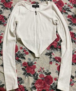 Zipper Corset Top