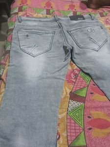 Gray Denim Jeans