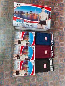 Mens Trunk Long Underwear Pack Of 4