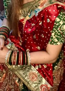 Heavy Party Wear Bandhini Saree