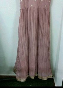 SEQUINS WORKED WEDDING GOWN WITH DUPATTA