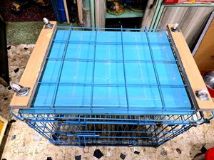 Blue Pet Cage