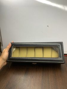 Watch Box Organizer - 6 Slot Watchs Storage Holde