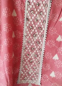 Cotton Kurti Dupatta &amp; Pajama
