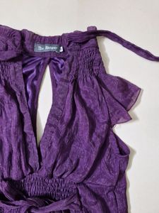 Date Night Purple Dress