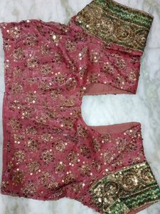 Party Wear Sequin Saree