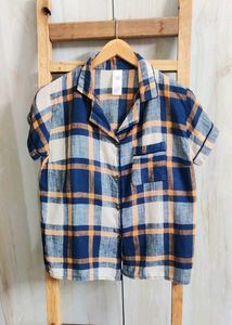 Printed Cotton Shirt  Size-38