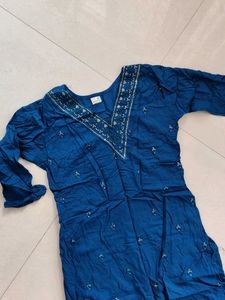 Elegant Blue Kurta