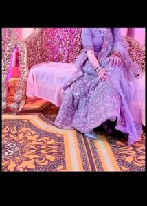 Elegant Lavender Lehenga Choli