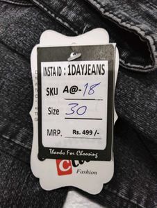 🤗A@18 Size-30 (Sale) Latest Ladies high waist Jea