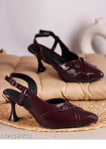 Burgundy Heels