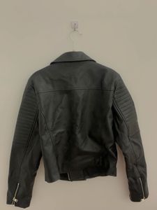 Black Faux Leather Jacket