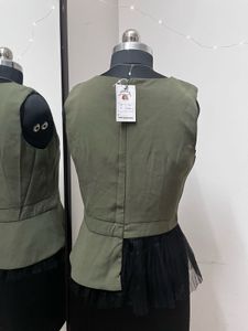 Olive Designer Top